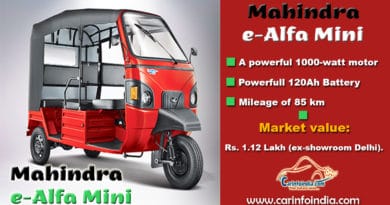 Mahindra E-Alfa Mini Price, Specification, Review