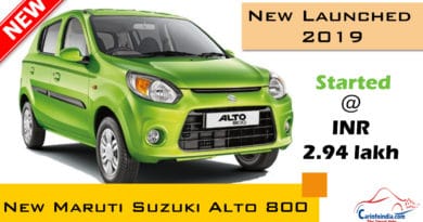 New Maruti Suzuki Alto 800: Features & Specification