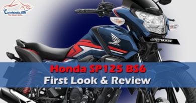Honda SP125 BS6 - carinfoindia.com