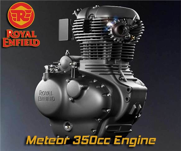 Royal Enfield Meteor 350 - Engine-by- carinfoindia.com