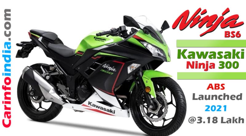 Kawasaki Ninja 300 BS6 By- CarInfoIndia.com