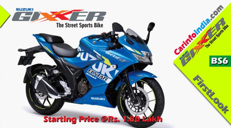 Suzuki Gixxer SF 250 BS6 By- carinfoindia.com