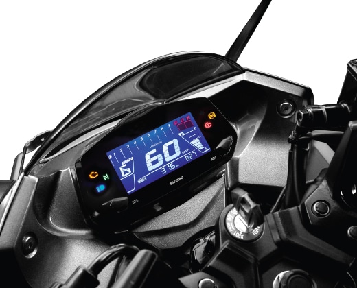Suzuki Gixxer SF 250 BS6 Digital Console - Carinfoindia.com