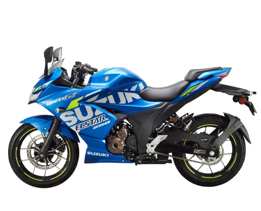 Suzuki Gixxer SF 250 BS6 Left_Side- carinfoindia.com